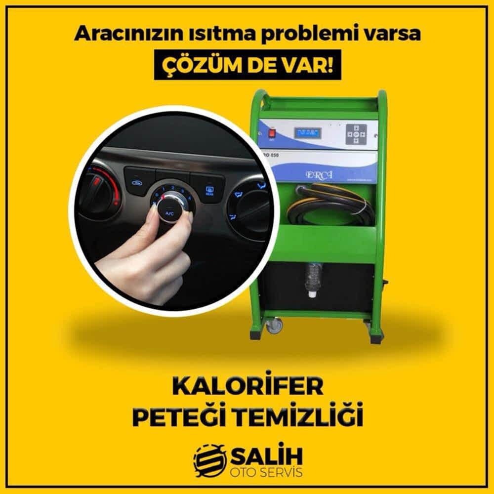 araç kalorifer radyatör temizleme ankara şaşmaz sanayi salih usta
