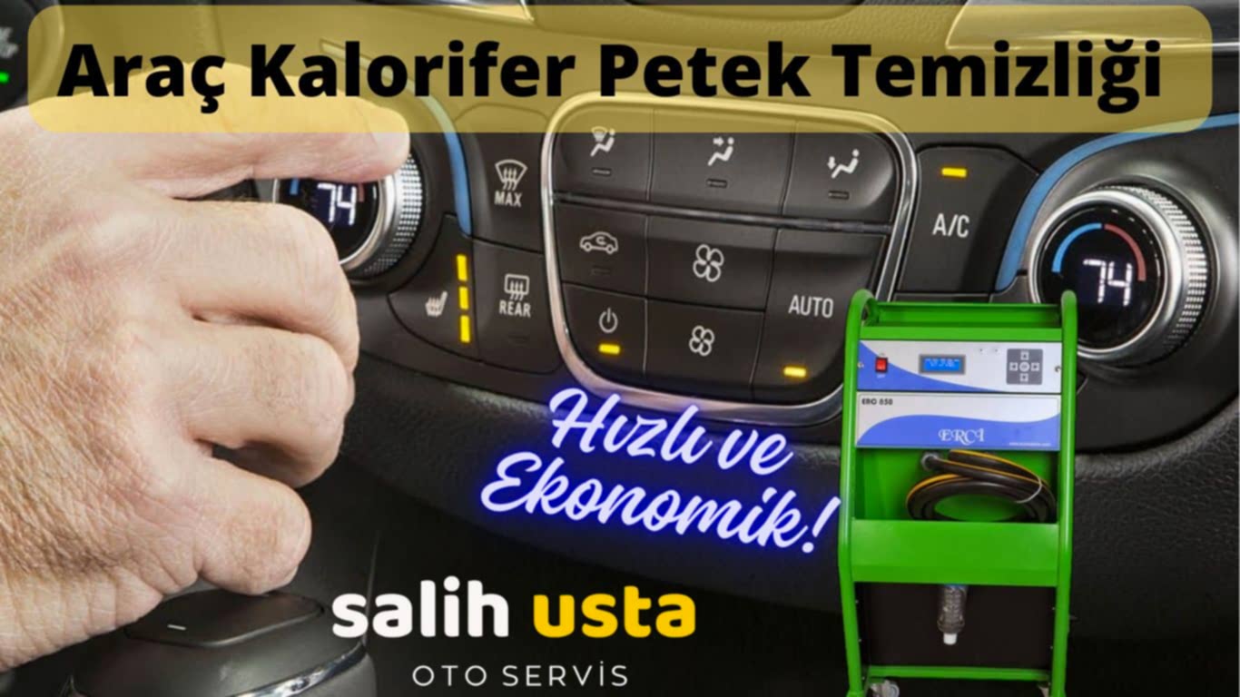 ankara oto kalorifer petek temizliği 